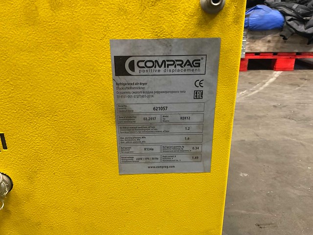 2017 comprag persluchtapparatuur / gekoelde luchtdroger - afbeelding 6 van  6