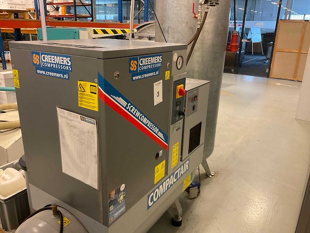 2017 creemer rc-a5.5/200 cd schroefcompressor - afbeelding 1 van  15