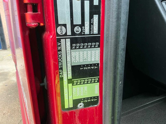 2017 daf xf440ft opleggertrekker - afbeelding 15 van  53