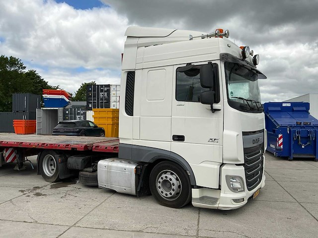 2017 daf xf460ft lowdeck opleggertrekker - afbeelding 22 van  28