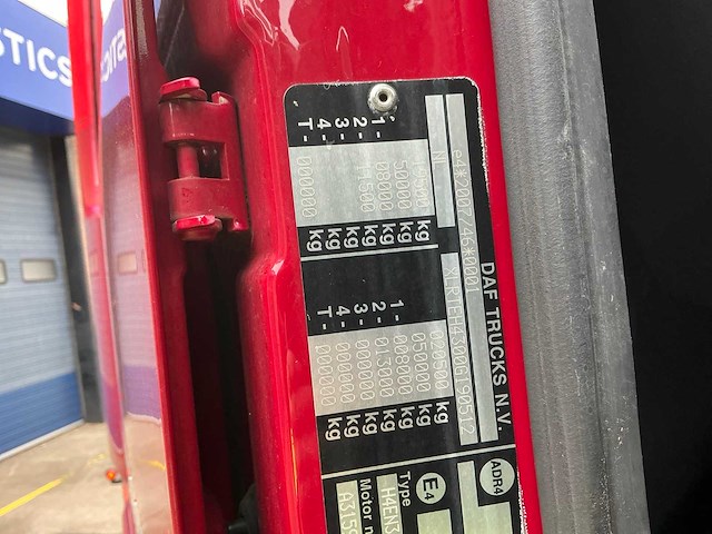 2017 daf xf480ft opleggertrekker - afbeelding 22 van  52