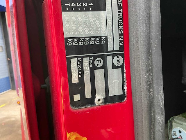 2017 daf xf480ft opleggertrekker - afbeelding 24 van  52