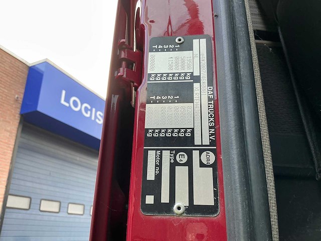 2017 daf xf480ft opleggertrekker - afbeelding 19 van  52