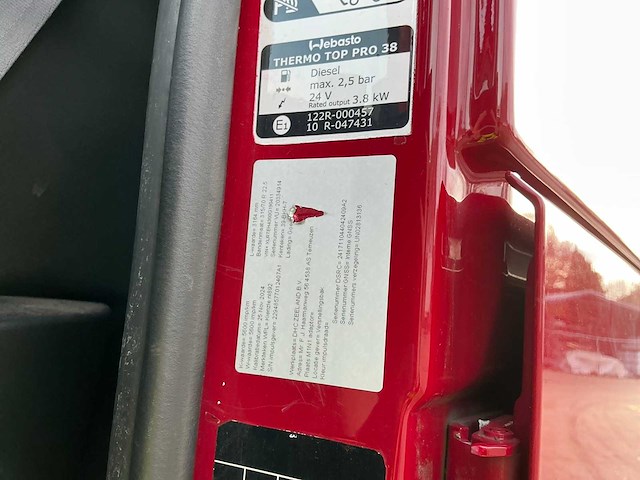 2017 daf xf480ft opleggertrekker - afbeelding 29 van  52