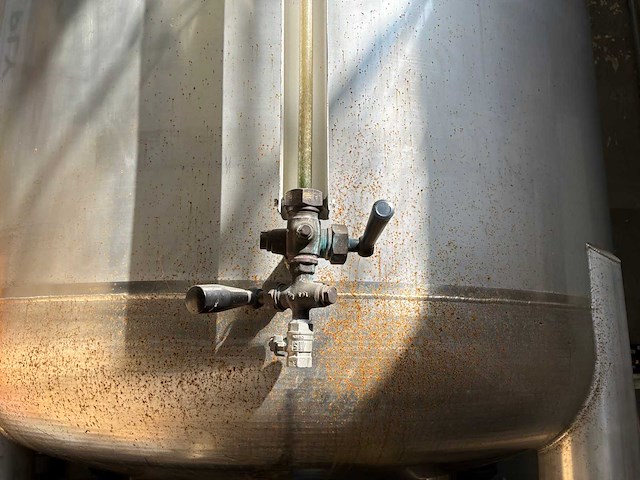 2017 de bruine tankbouw hydrofoorvat, rvs - afbeelding 2 van  13