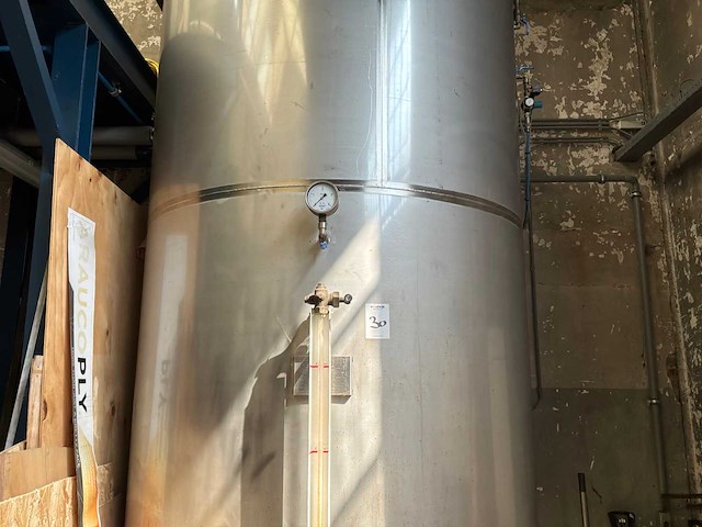 2017 de bruine tankbouw hydrofoorvat, rvs - afbeelding 6 van  7
