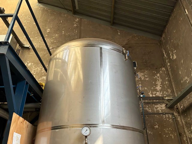 2017 de bruine tankbouw hydrofoorvat, rvs - afbeelding 7 van  7