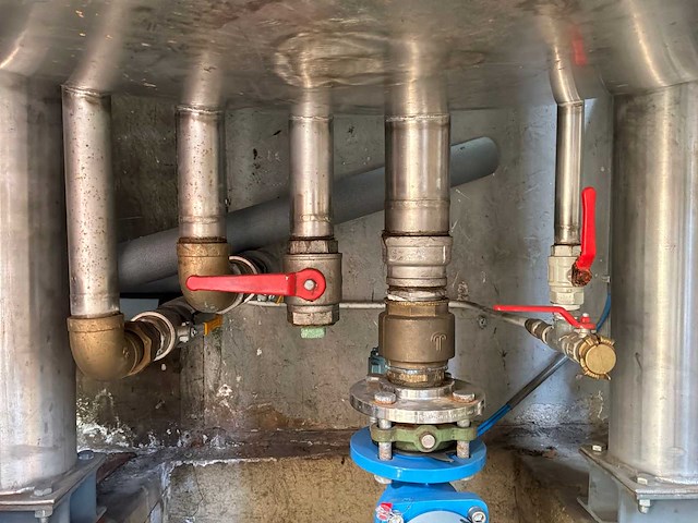 2017 de bruine tankbouw hydrofoorvat, rvs - afbeelding 12 van  13