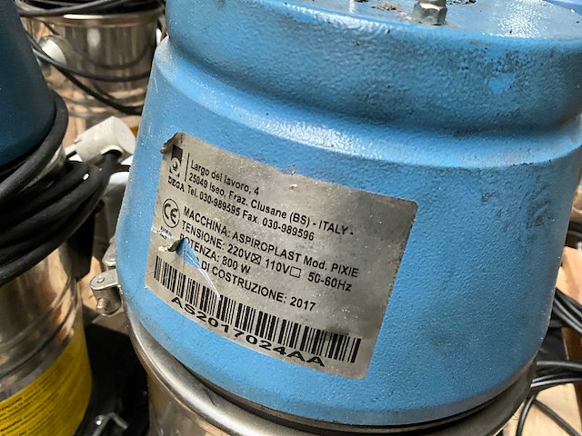 2017 dega pixie vacuüm hopper / feeder (2x) - afbeelding 4 van  5