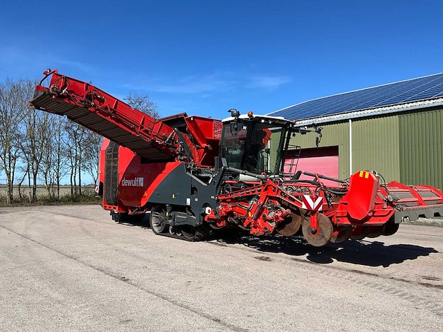 2017 dewulf kwatro gen ii 4-rij bunkerrooier op rupsonderstel aardappelrooier - afbeelding 10 van  72