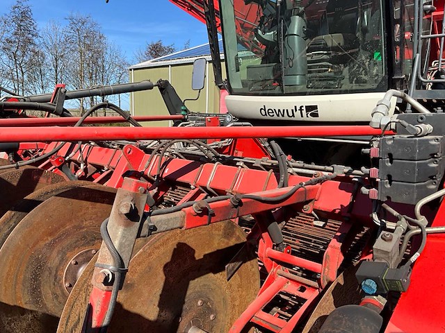 2017 dewulf kwatro gen ii 4-rij bunkerrooier op rupsonderstel aardappelrooier - afbeelding 1 van  43