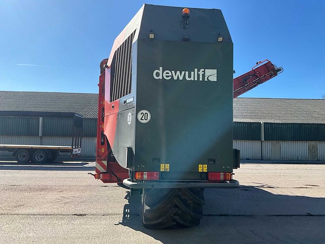2017 dewulf kwatro gen ii 4-rij bunkerrooier op rupsonderstel aardappelrooier - afbeelding 34 van  43