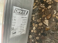 2017 dirks dou 2x10 schuifladder - afbeelding 1 van  1