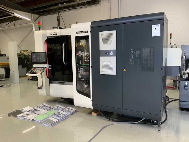 2017 dmg mori nhx 4000 horizontaal 4-assige cnc-bewerkingscentrum - afbeelding 12 van  23