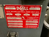2017 doall c-420nc horizontale automatische bandzaagmachine - afbeelding 9 van  13