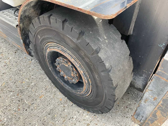 2017 doosan d20sc-5 vorkheftruck - afbeelding 10 van  30