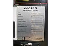 2017 doosan dnm 350/5ax cnc universele machinecentrum - afbeelding 3 van  11