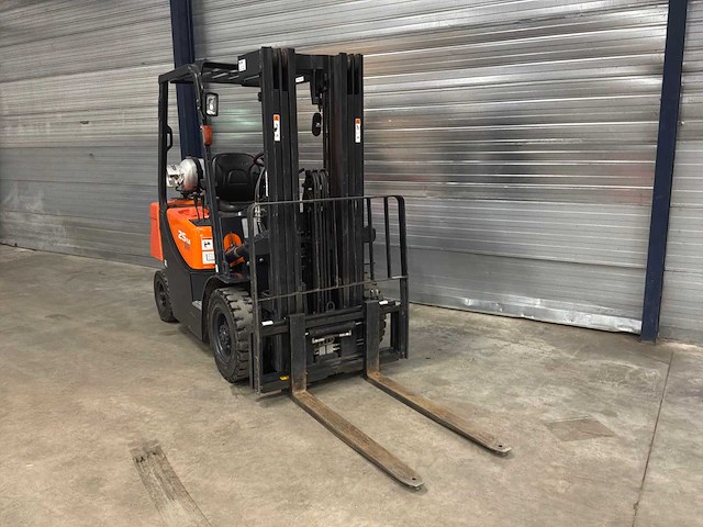 2017 doosan g25gp vorkheftruck - afbeelding 34 van  34