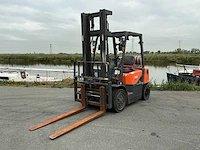 2017 doosan g30g vorkheftruck gas