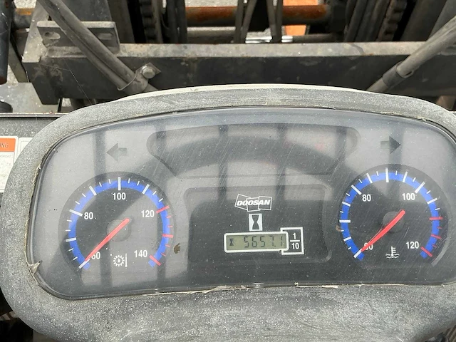 2017 doosan g30g vorkheftruck gas - afbeelding 8 van  12