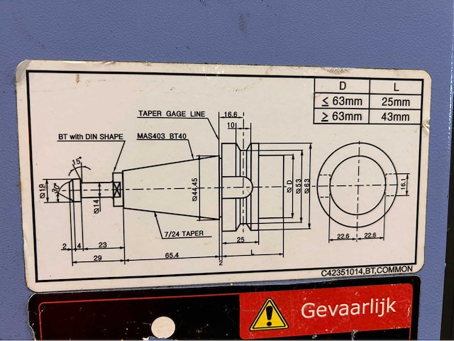 2017 doosan vcf 850lsr cnc universele machinecentrum - afbeelding 4 van  27