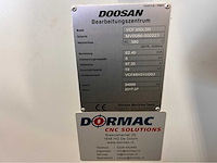 2017 doosan vcf 850lsr cnc universele machinecentrum - afbeelding 15 van  21