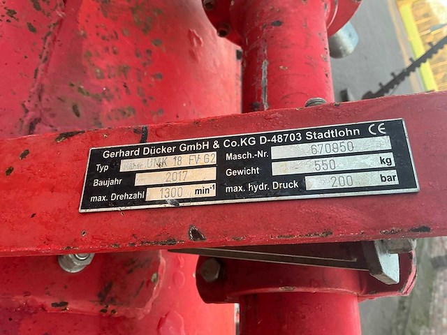 2017 ducker umk 18 fv g2 klepelmaaier - afbeelding 6 van  14