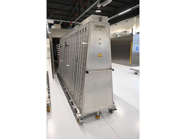 2017 duif project engineering b.v. rvs uv polymerisation cure station - afbeelding 33 van  36