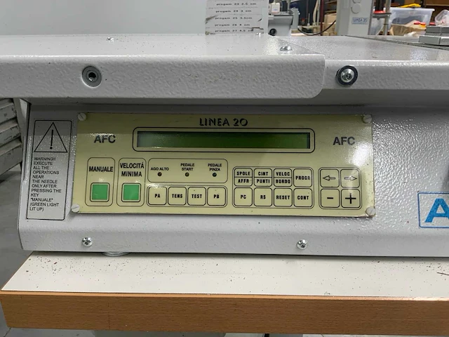2017 dürknopadler linea 20 afc 06 gespen stikmachine - afbeelding 4 van  8