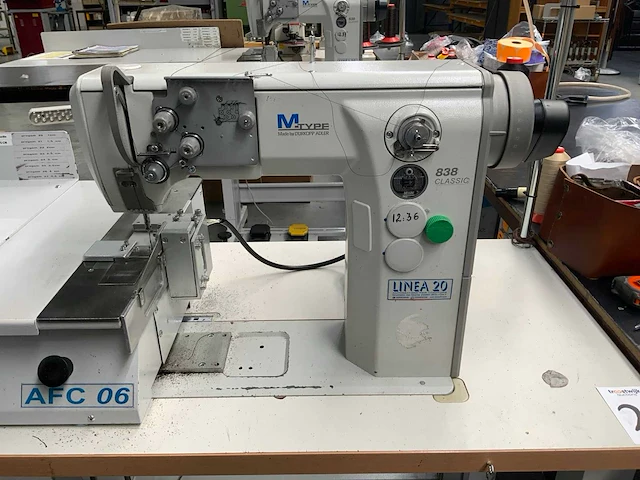 2017 dürknopadler linea 20 afc 06 gespen stikmachine - afbeelding 2 van  8