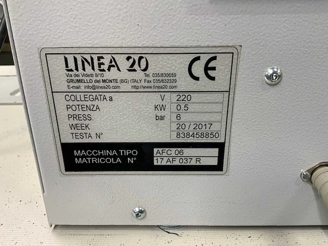 2017 dürknopadler linea 20 afc 06 gespen stikmachine - afbeelding 7 van  8