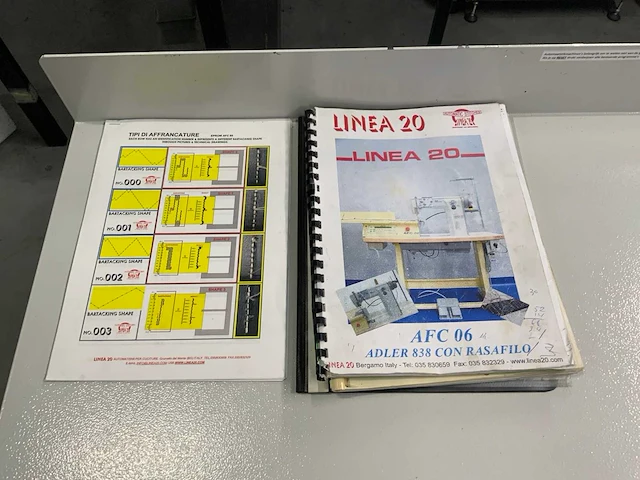 2017 dürknopadler linea 20 afc 06 gespen stikmachine - afbeelding 2 van  9