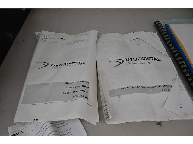 2017 dycometal cckmb-0/10725pf klimaat testkamer - afbeelding 4 van  10