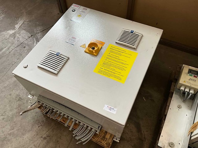 2017 erhardt+leimer 3/n/pe 400 v hoofdschakelkast - afbeelding 1 van  11