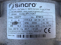 2017 europower ep4100 stroom aggregaat - afbeelding 6 van  6