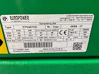 2017 europower eps44tde hybride stroomaggregaat - afbeelding 3 van  19