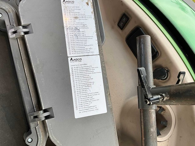 2017 fendt 720 profi vierwielaangedreven landbouwtractor - afbeelding 10 van  33