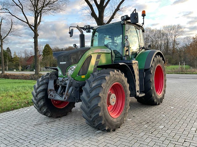 2017 fendt 720 vario s4 vierwielaangedreven landbouwtractor - afbeelding 1 van  50