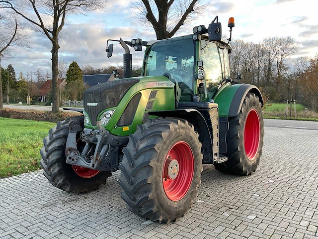 2017 fendt 720 vario s4 vierwielaangedreven landbouwtractor - afbeelding 2 van  50