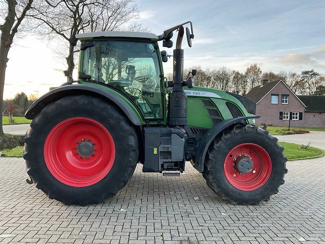 2017 fendt 720 vario s4 vierwielaangedreven landbouwtractor - afbeelding 5 van  50
