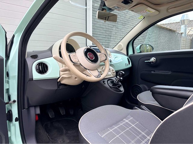 2017 fiat 500 c 0.9 twinair t lounge personenauto - afbeelding 12 van  14