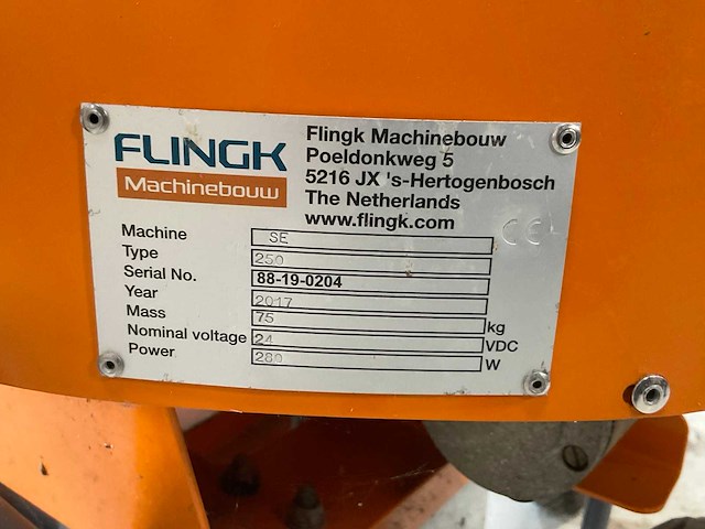 2017 flingk se 250 zaagselstrooier - afbeelding 8 van  8