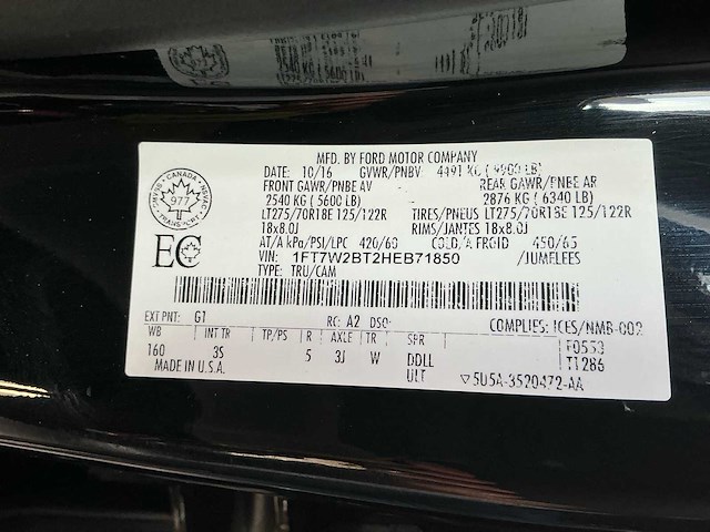 2017 ford f250 bedrijfswagen - afbeelding 46 van  50