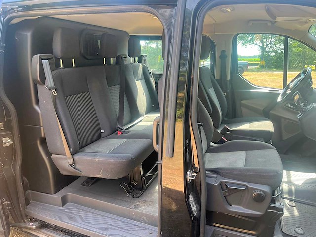 2017 ford transit custom automaat dubbel cabine 2.0 tdci l2h1tdc bedrijfswagen - afbeelding 6 van  14