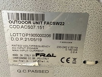 2017 fral facsw22 airconditioning - afbeelding 6 van  9