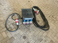 2017 friand f20 mobiele bouwstroomverdeler 63 a / 400 v met krachtstroomkabel