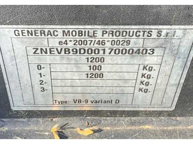 2017 generac mobile products v20 led lichtmast aanhangwagen - afbeelding 17 van  24