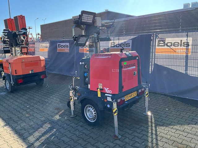 2017 generac mobile products v20 led lichtmast aanhangwagen - afbeelding 18 van  24