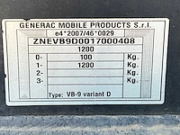 2017 generac mobile products vb9 v20 led lichtmast aggregaat aanhangwagen - afbeelding 10 van  18