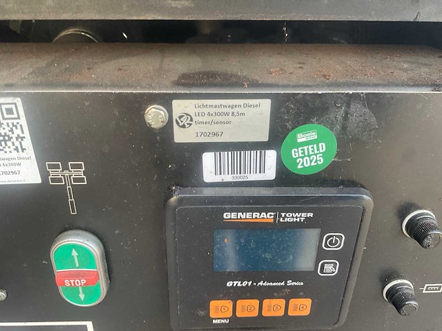 2017 generac v 20 bouwlamp - afbeelding 9 van  9